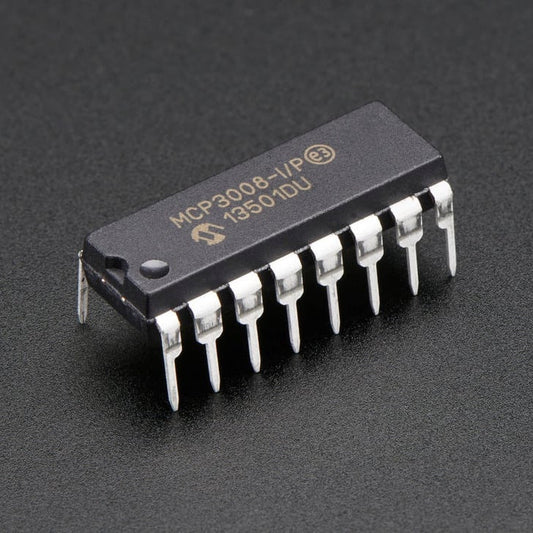 Adafruit MCP3008, 8-Channel 10-Bit ADC With SPI Interface, 856