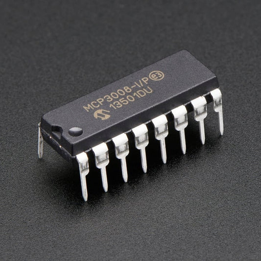 Adafruit MCP3008, 8-Kanal 10-Bit A/D-Wandler mit SPI-Schnittstelle, 856