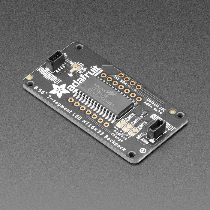 Adafruit Backpack für 7-Segment LED-Anzeigen, STEMMA QT, 877