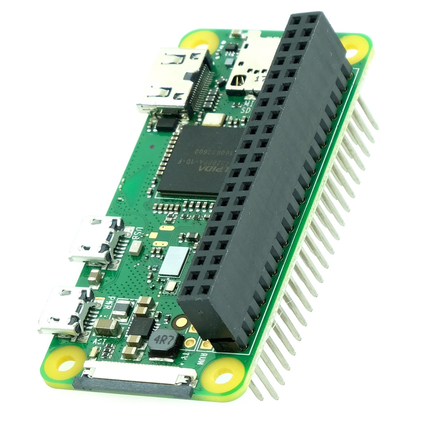 Stackable Female Header for Raspberry Pi, 2x20, 2-pack