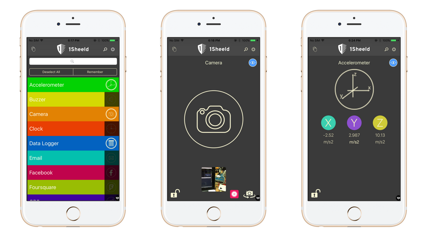 1Sheeld+ for using iPhone and Android with Arduino