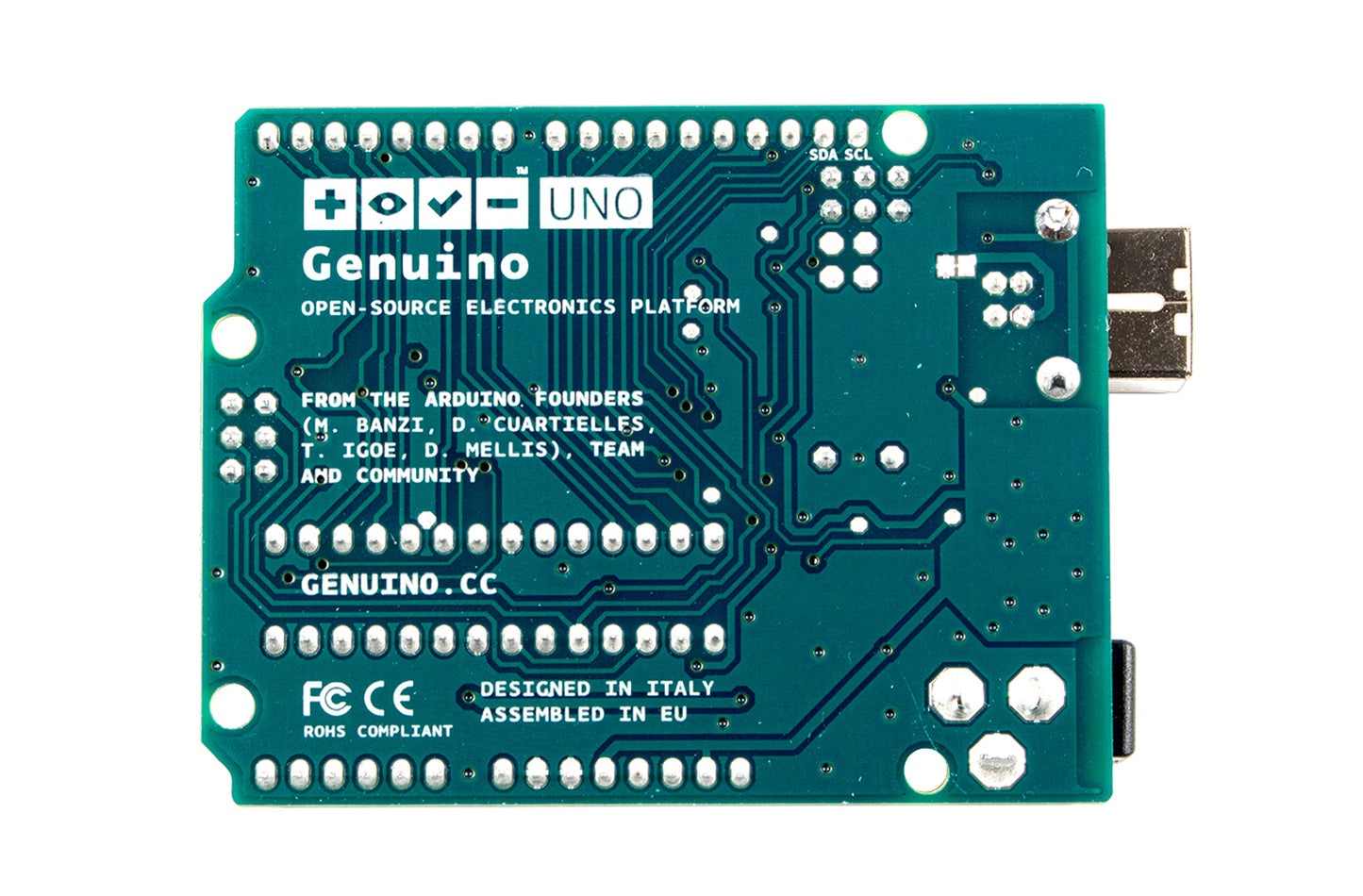 Genuino Uno Rev3 Entwicklungsboard, ATmega328
