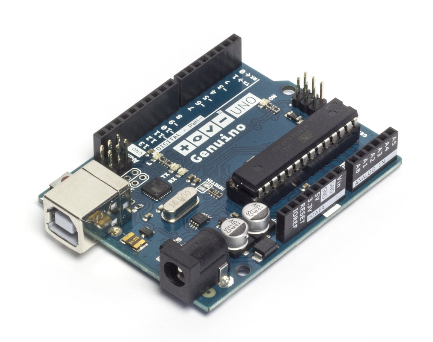Genuino Uno Rev3 Entwicklungsboard, ATmega328
