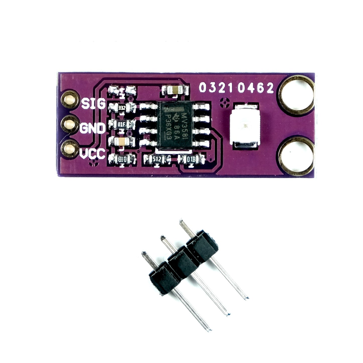 UV Lichtsensor GUVA-S12SD mit analogem Ausgang, 3-5V, 240-370nm