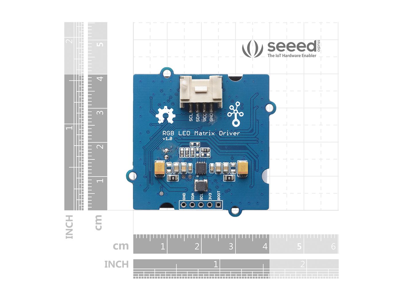 Seeed Studio Grove RGB LED Matrix mit Treiber