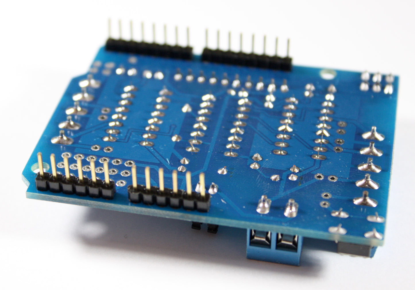 Motor Shield mit 2x L293D Treiber für Schrittmotoren und Servos