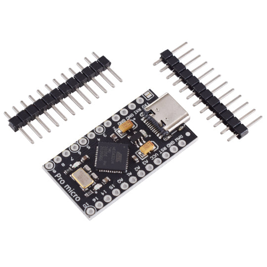 Pro Micro Modul mit USB-C, ATmega32U4, 5V, 16MHz, Arduino kompatibel
