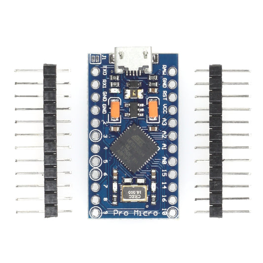 Pro Micro Module with ATmega32U4, 5V, 16MHz, Arduino compatible