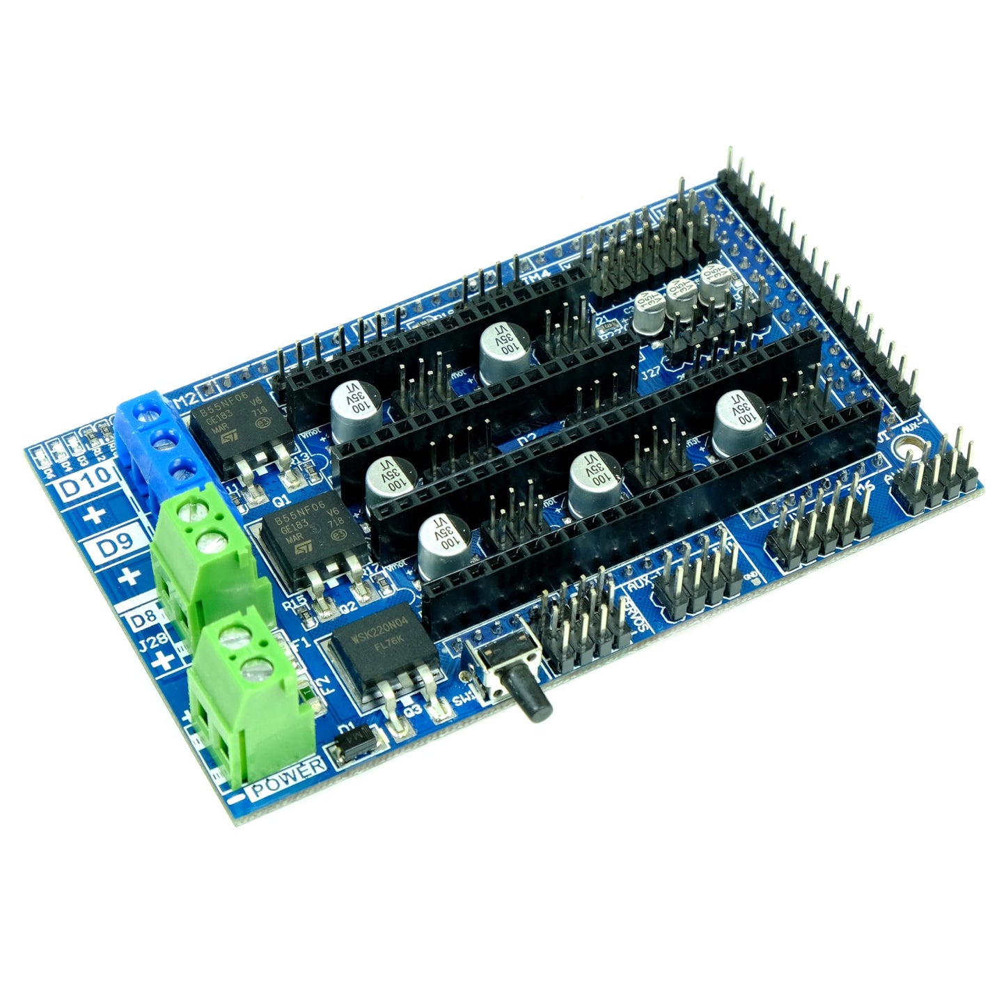 RAMPS 1.6 Shield for Arduino Mega and RepRap 3D Printers