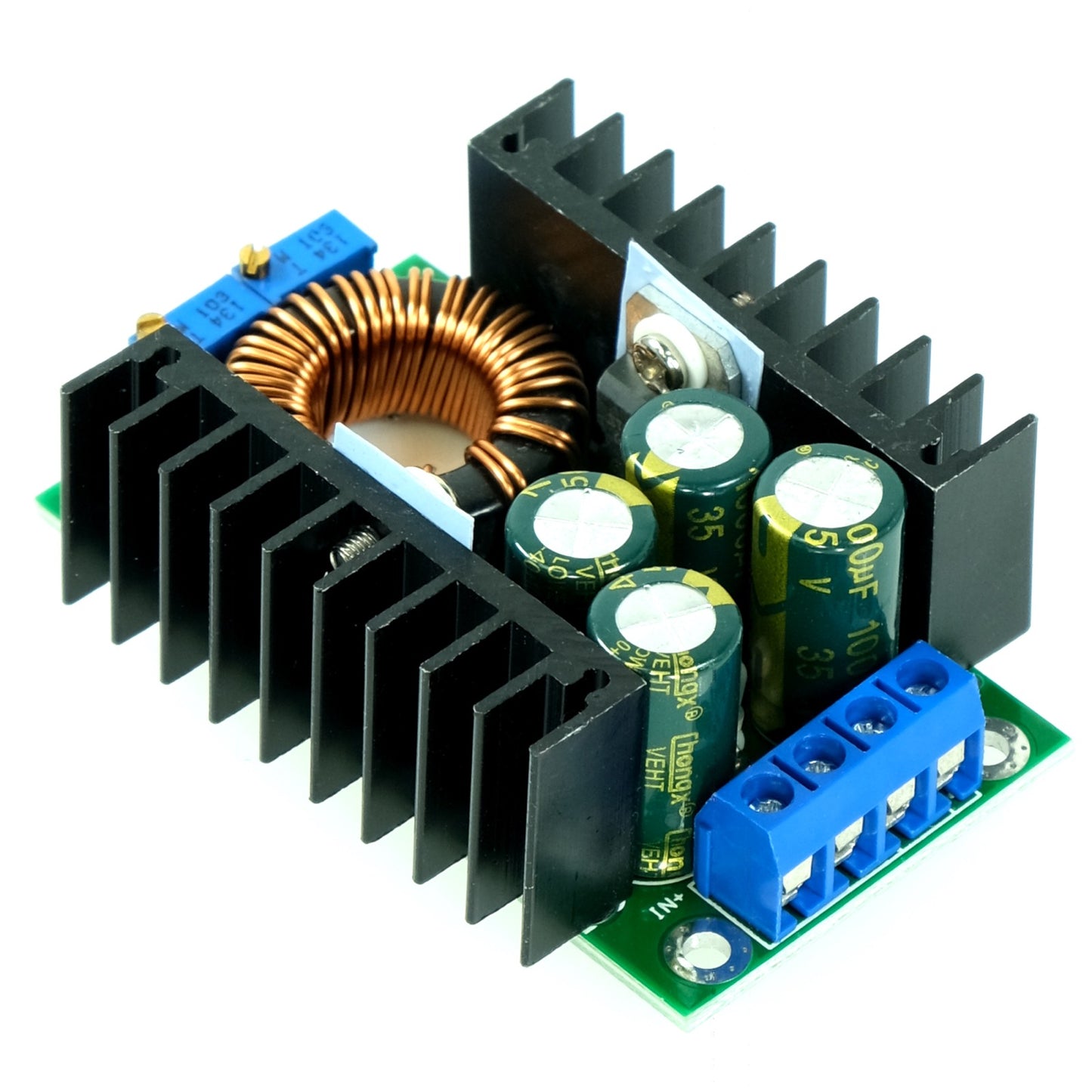 8A DC/DC-Wandler, 7-40V Eingangs- zu 1-35V Ausgangsspannung, XLSEMI XL4016 Step-Down Modul