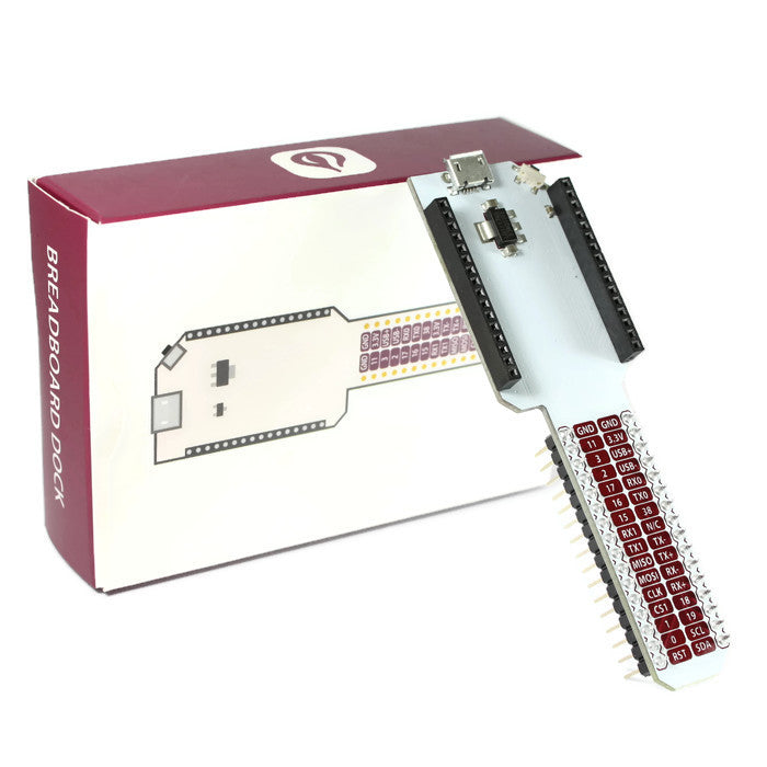 Breadboard Dock für Omega2 und Omega2 Plus