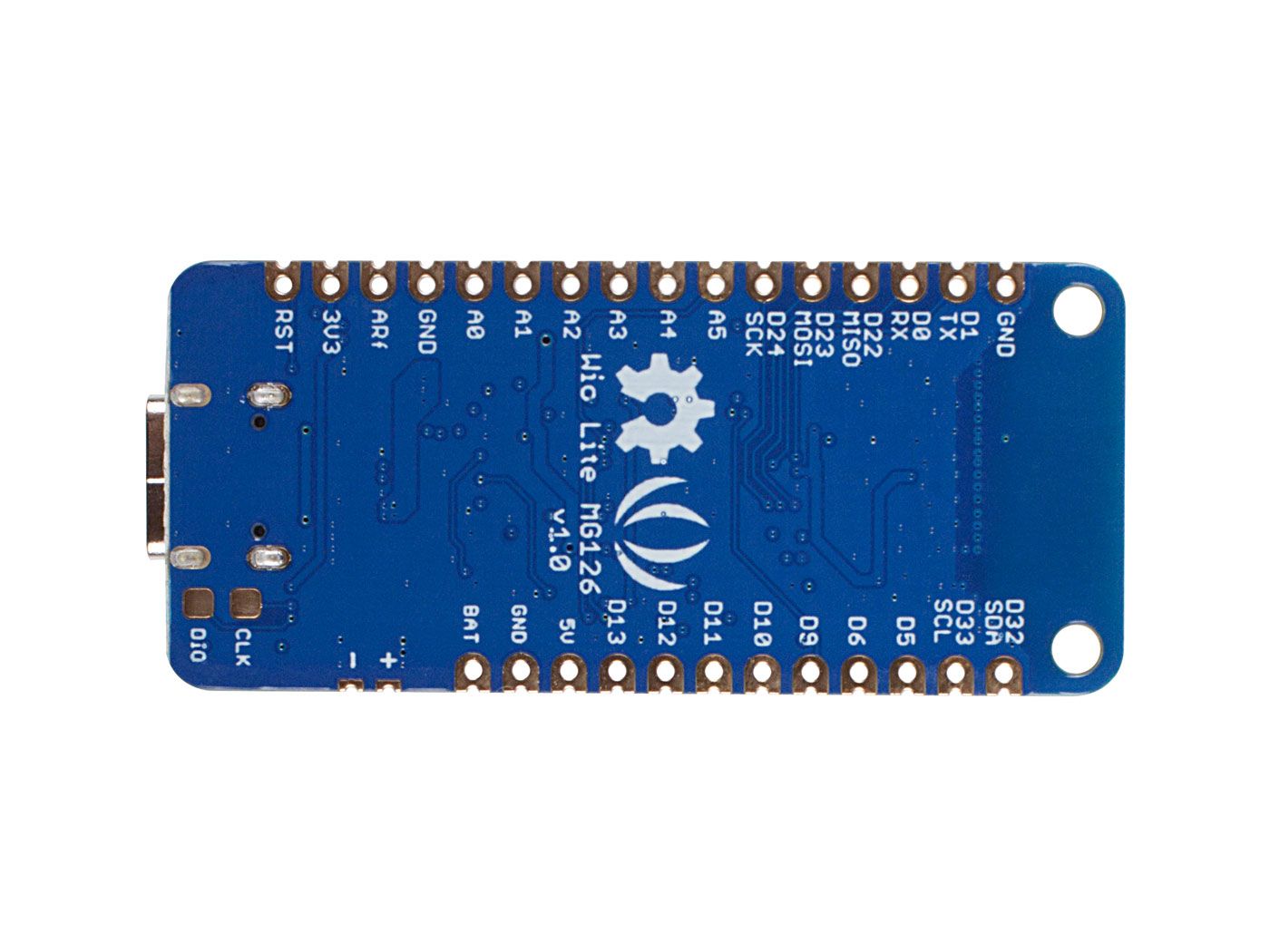 Seeed Studio Wio Lite MG126 with ATSAMD21 Cortex-M0 and Bluetooth