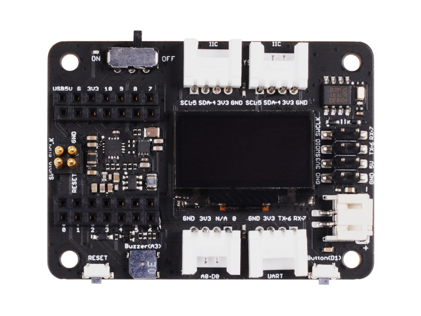 Seeed Studio Expansion Board for XIAO with Grove, OLED, I2C, UART, GPIOs