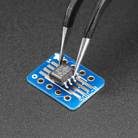 SMT Breakout-Platine für SOIC-8, MSOP-8 oder TSSOP-8 – 6er Set!, 1212