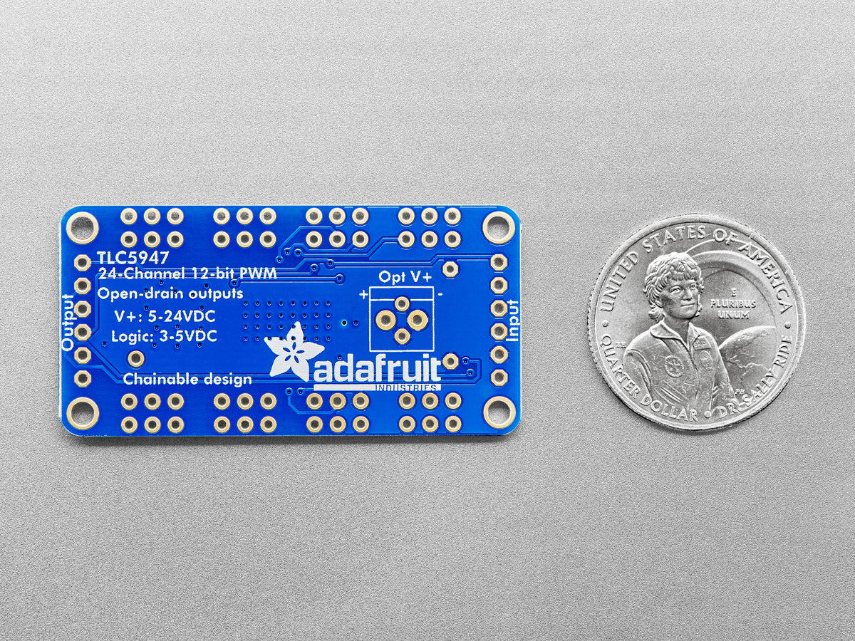 Adafruit 24-Kanal 12-Bit PWM LED-Treiber – SPI-Schnittstelle – TLC5947, 1429