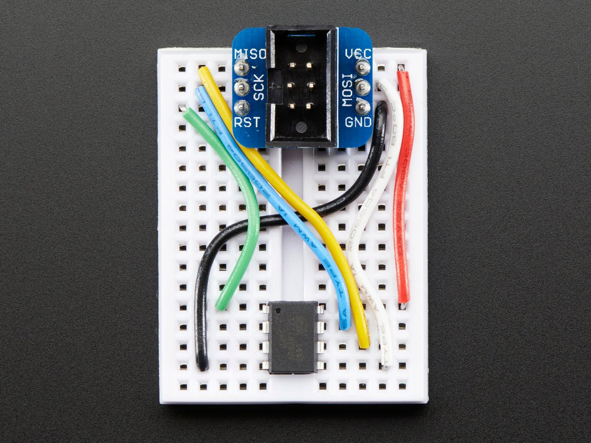 Adafruit 6-poliger AVR ISP Breadboard Adapter Mini Bausatz, 1465