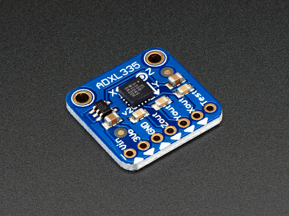 Adafruit ADXL335 - 5V ready triple-axis accelerometer (+-3g analog out), 163