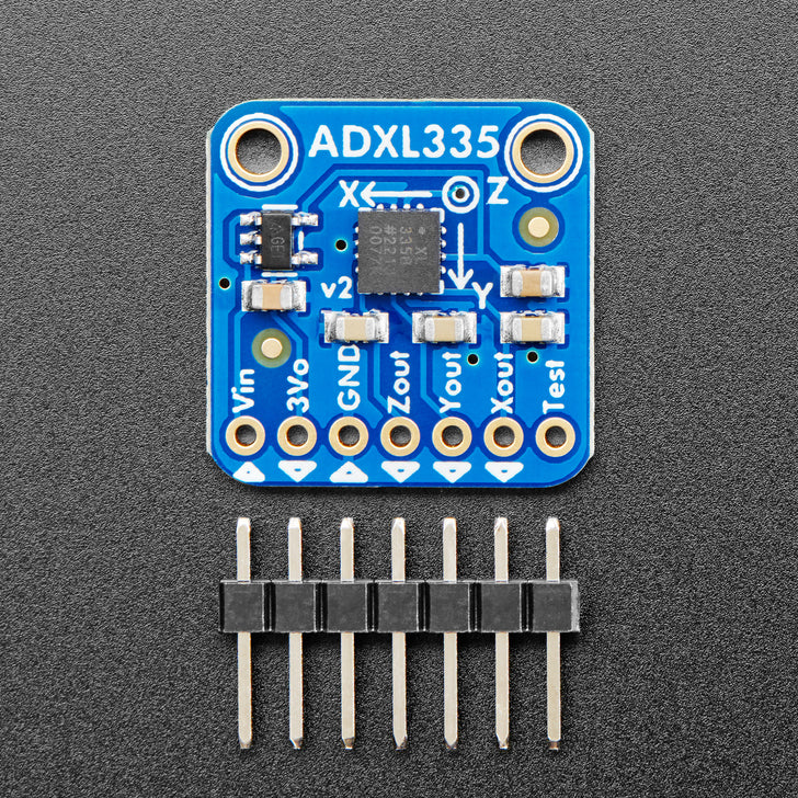 Adafruit ADXL335 ±3g Dreiachsen-Beschleunigungssensor, 5V, analoge Ausgänge, 163