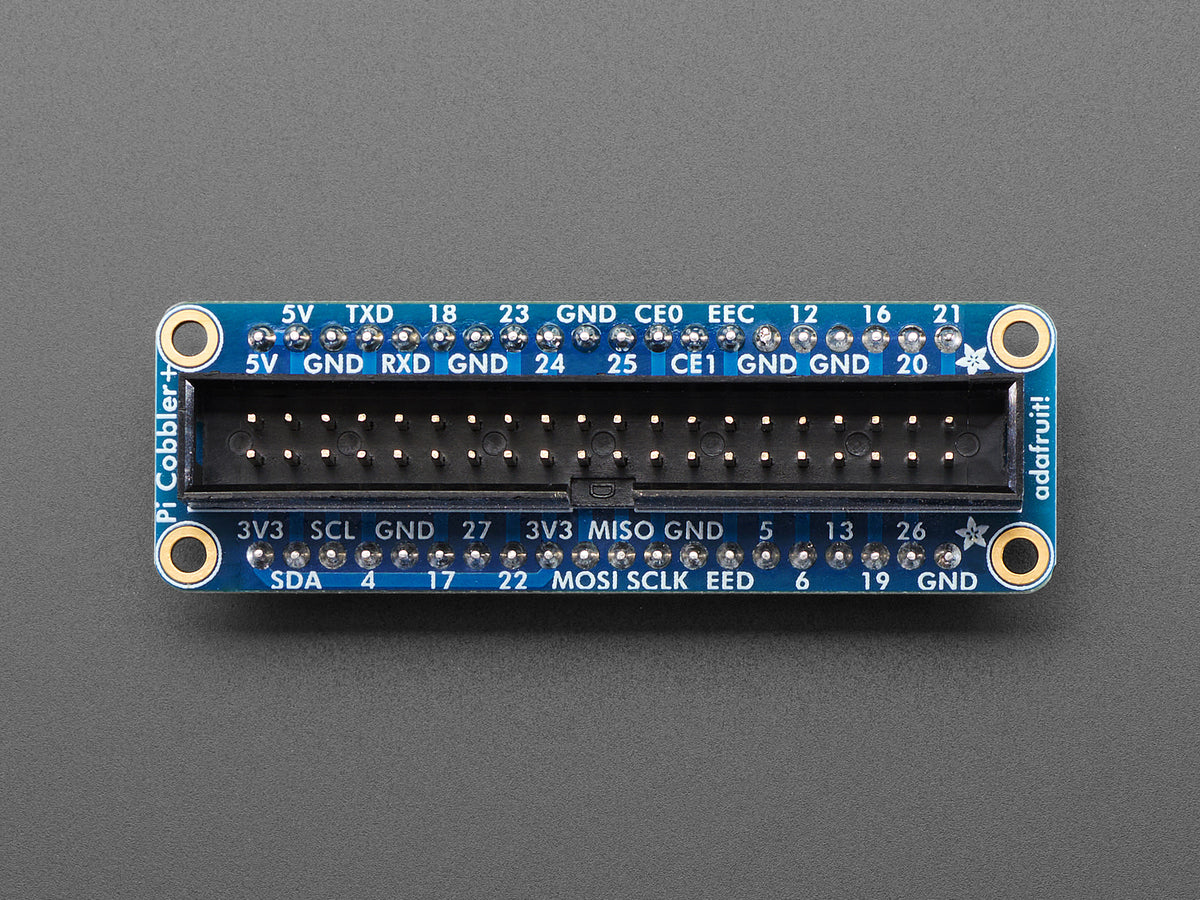 Pi Bus Cable Adafruit Assembled Pi Cobbler Plus, Breakout Cable for Pi B+/A+/Pi 2/P ...