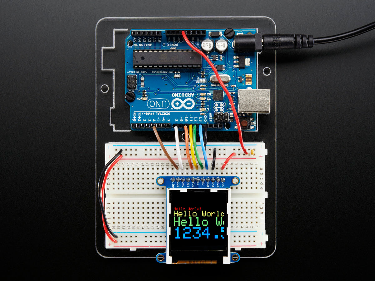 Adafruit 1,44" Farb-TFT-LCD-Display mit MicroSD-Karten-Slot – ST7735R, 2088