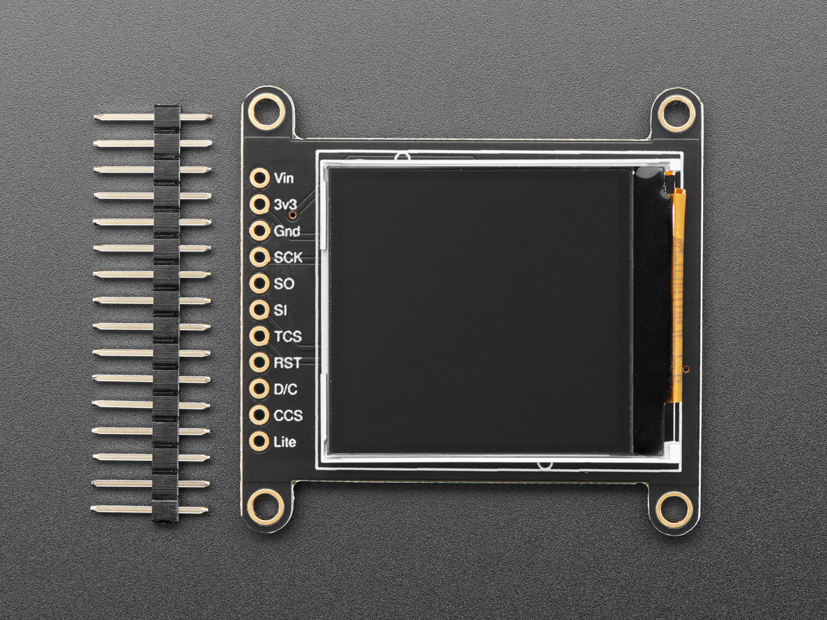 Adafruit 1,44" Farb-TFT-LCD-Display mit MicroSD-Karten-Slot – ST7735R, 2088