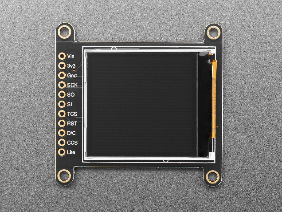 Adafruit 1,44" Farb-TFT-LCD-Display mit MicroSD-Karten-Slot – ST7735R, 2088