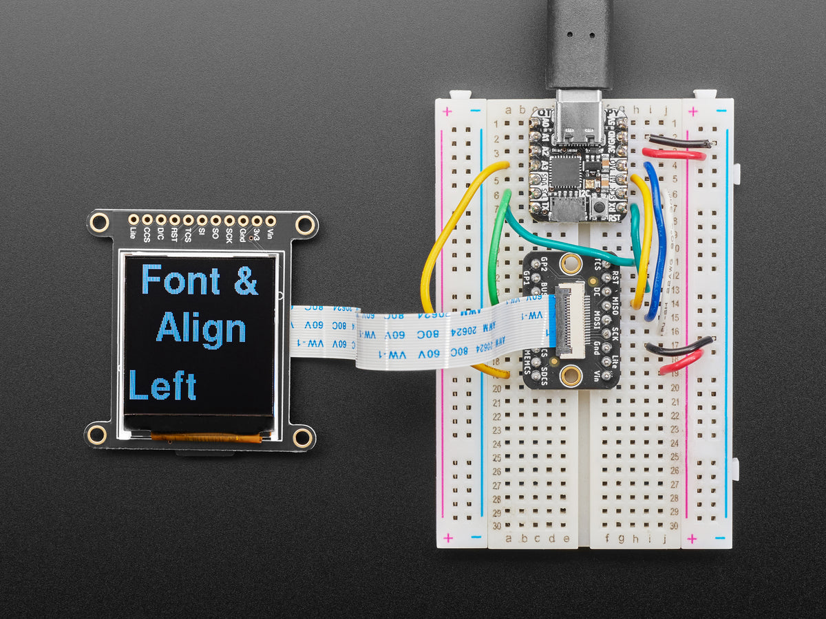 Adafruit 1,44" Farb-TFT-LCD-Display mit MicroSD-Karten-Slot – ST7735R, 2088