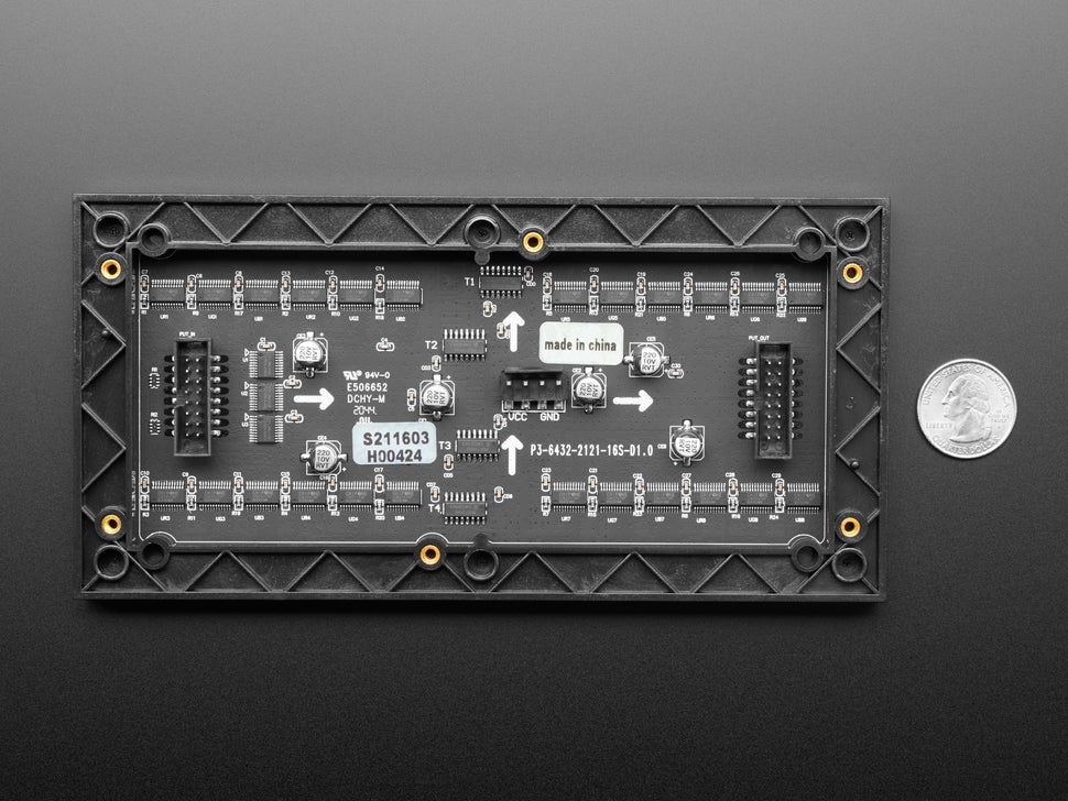 Adafruit 64x32 RGB LED Matrix Panel, 6mm Rastermaß, 2276