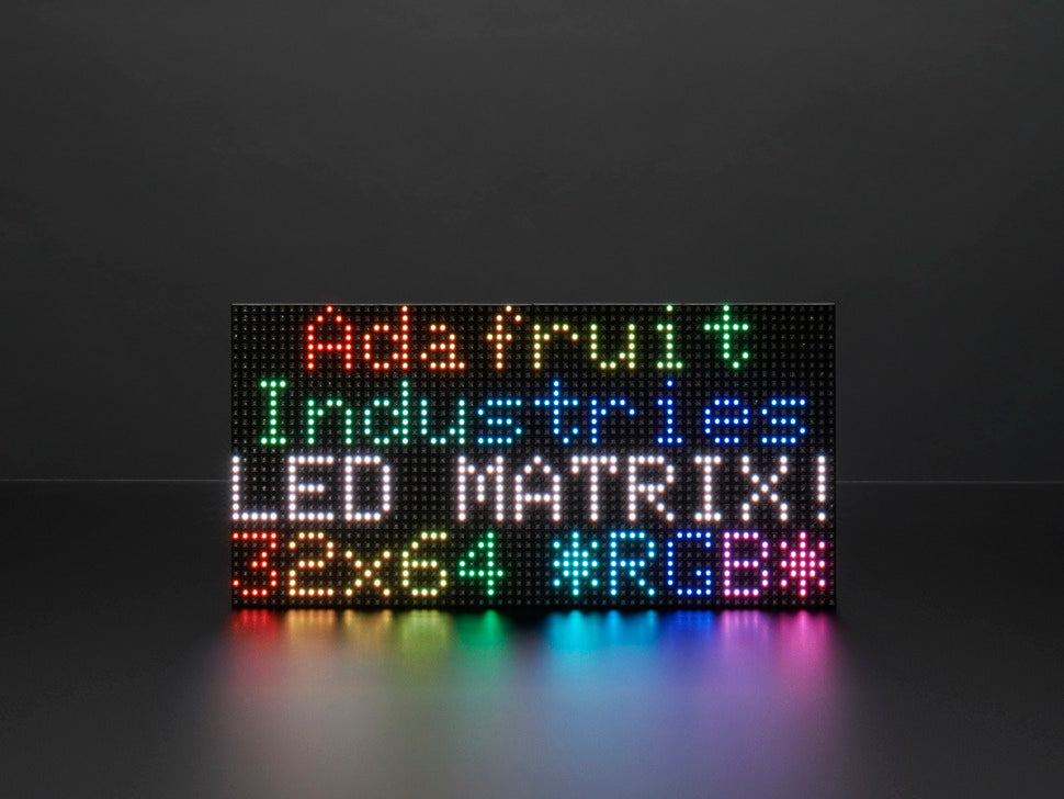 Adafruit 64x32 RGB LED Matrix Panel, 4mm Rastermaß, 2278