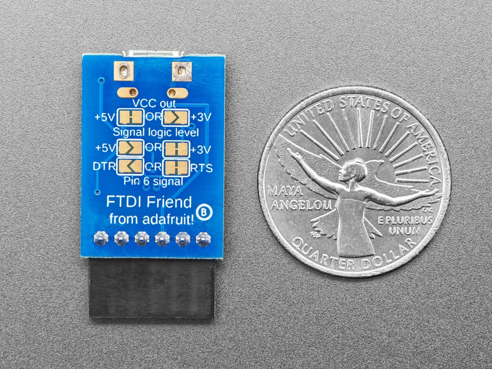 Adafruit FTDI Friend mit Micro-USB-Anschluss + Zubehör, V3, 284