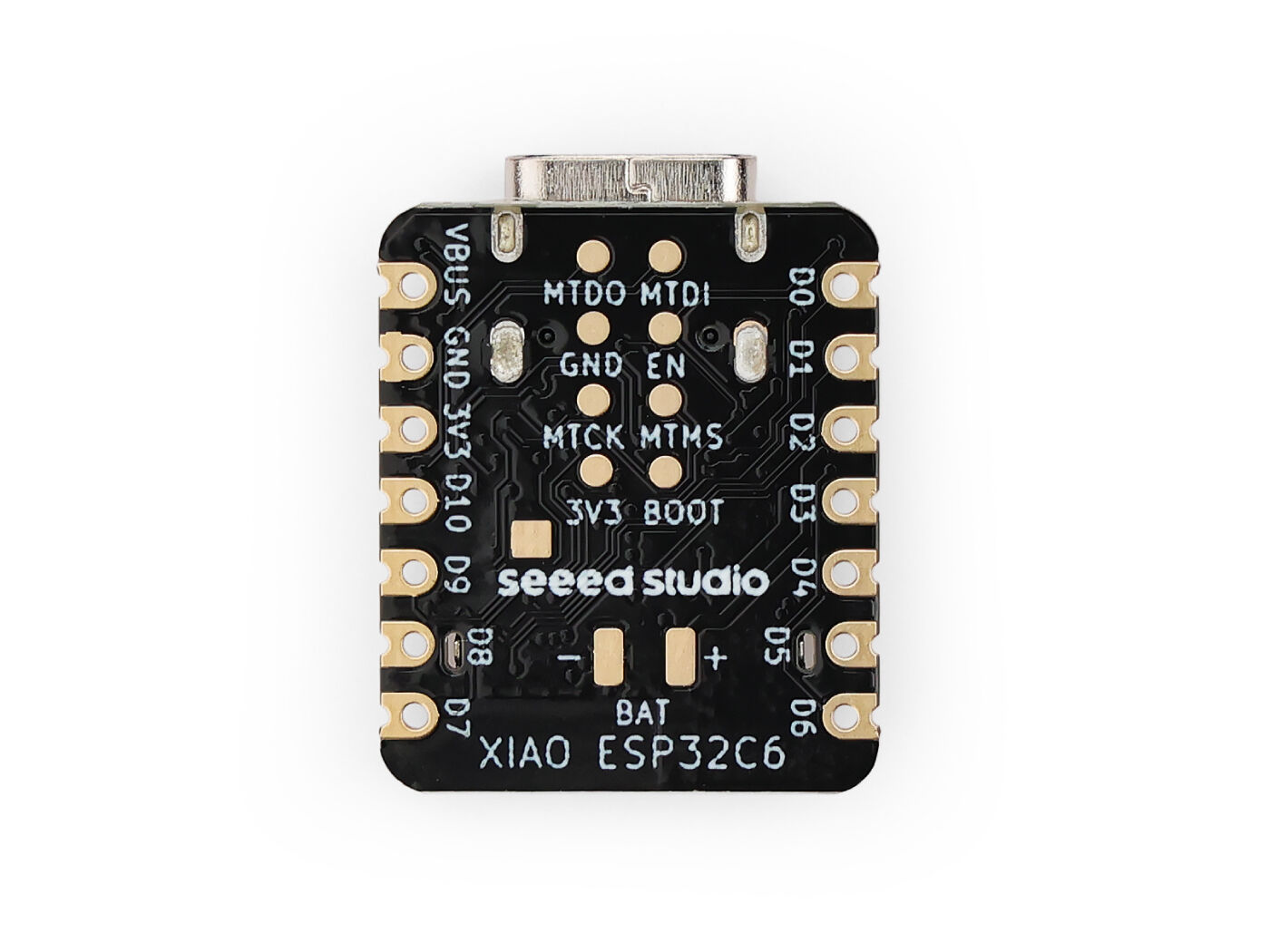 Seeed Studio XIAO ESP32C6 Dual-Core RISC-V Mikrocontrollerboard, WLAN 6, BLE 5, Thread, Zigbee, Matter