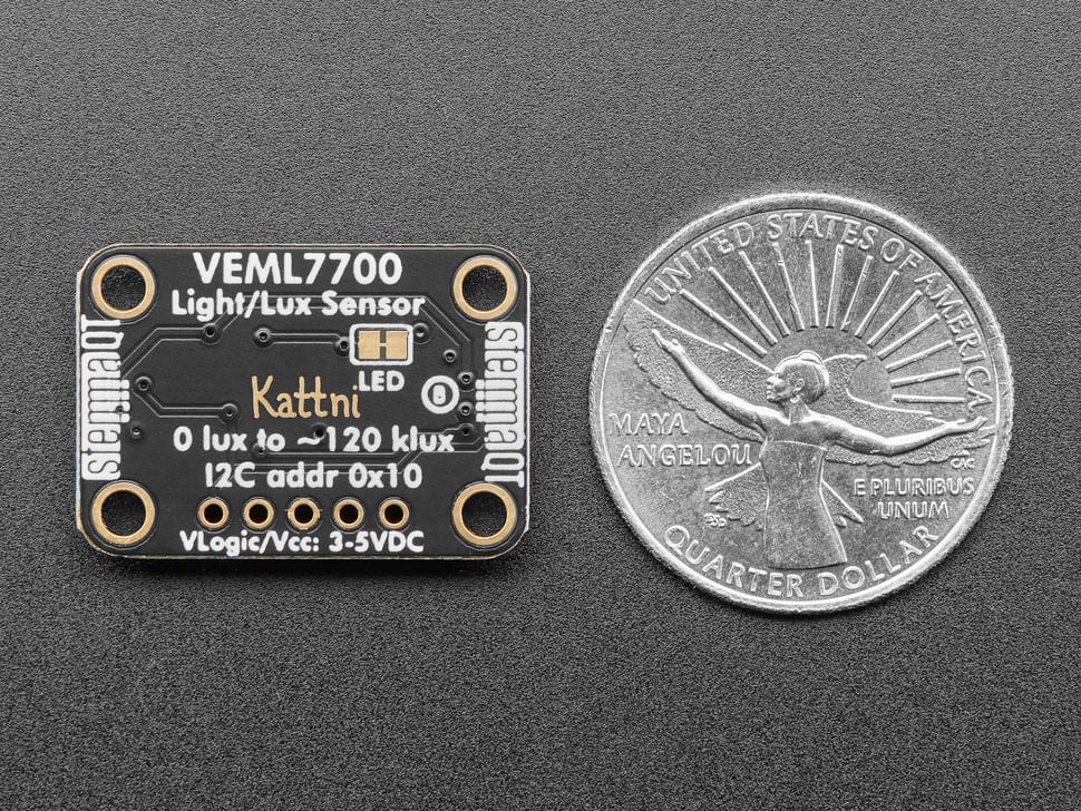 Adafruit VEML7700 Lux Sensor, I2C Lichtsensor, STEMMA QT, 4162