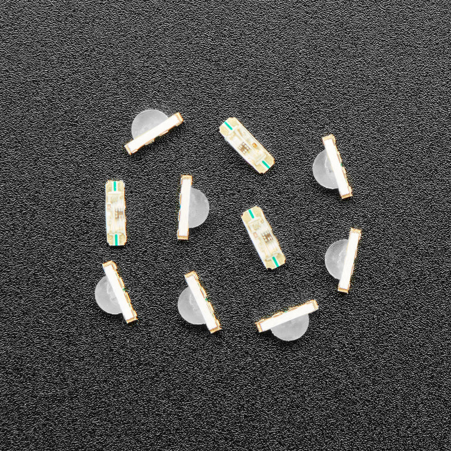 NeoPixel — adressierbare RGB‑LEDs, schlank und rund, 3,2 mm × 1,0 mm, 10er‑Pack, 4893