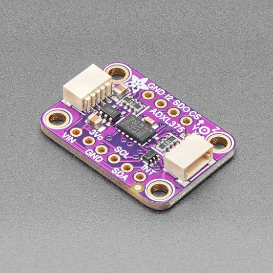 Adafruit ADXL375 3-Achsen-Accelerometer für hohe G-Kräfte, bis +-200g, I2C, SPI, 5374