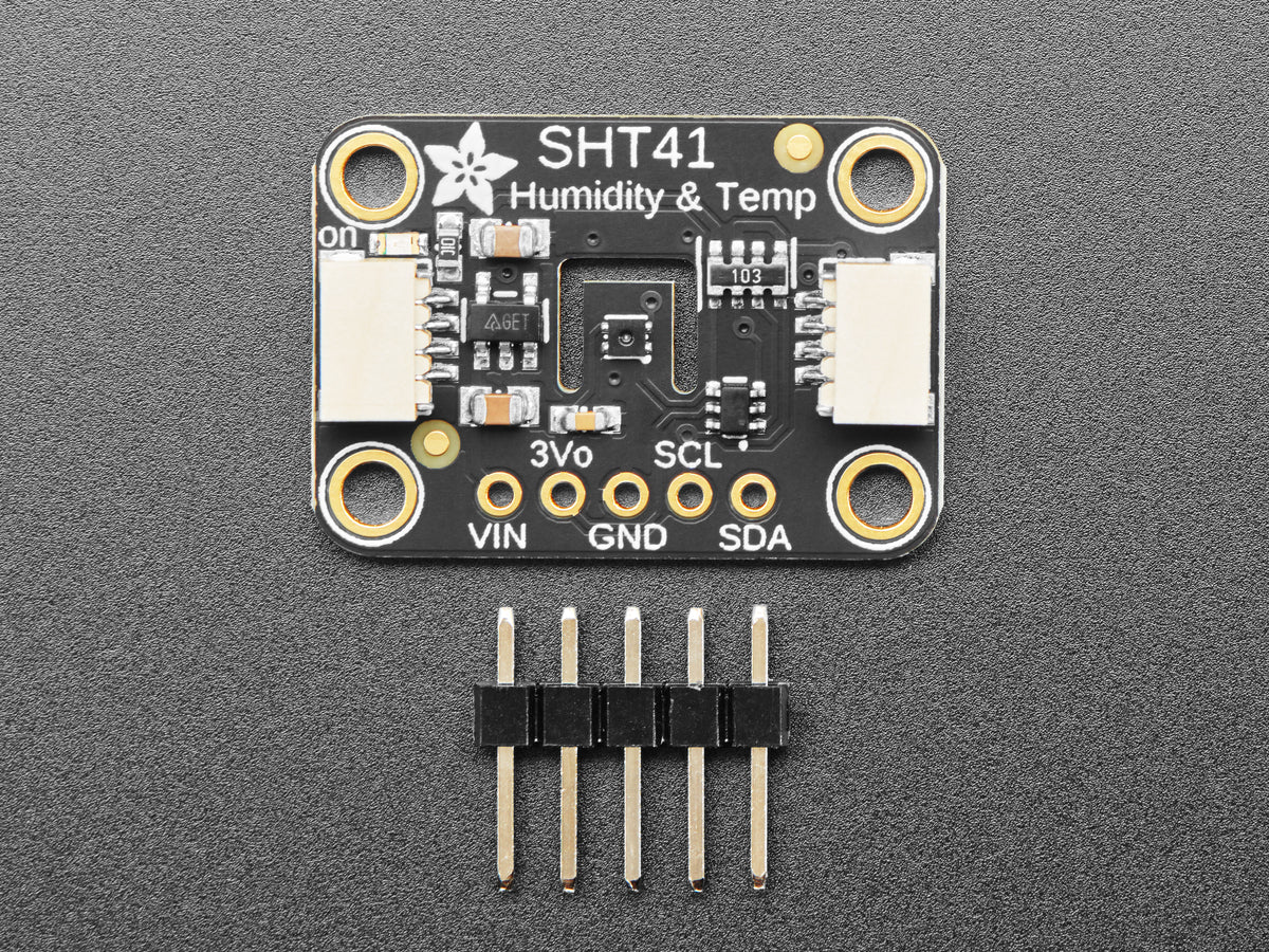 Adafruit Sensirion SHT41 Temperatur- und Luftfeuchtigkeitssensor – STEMMA QT / Qwiic, 5776