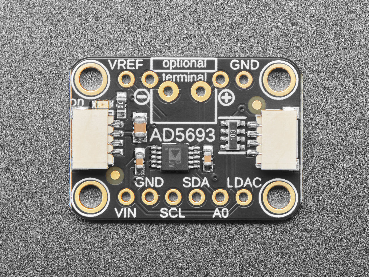 Adafruit AD5693R Breakout-Board – 16-Bit-DAC mit I²C-Schnittstelle – STEMMA QT / qwiic, 5811