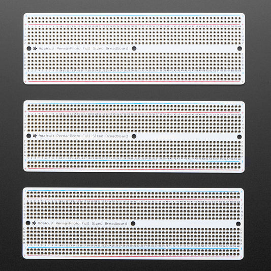 Adafruit Perma-Proto, vollformatige Breadboard‑Leiterplatte, 3er‑Pack, 590