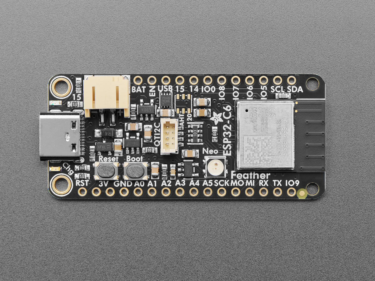 Das bleibt unverändert: „Adafruit ESP32-C6 Feather – STEMMA QT“., 5933