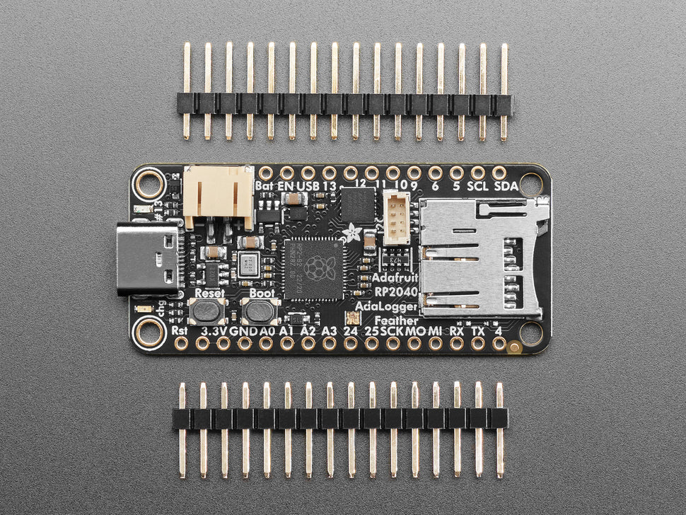 Adafruit Feather RP2040 Adalogger, 8MB Flash, microSD-Kartenslot, STEMMA QT/Qwiic, 5980