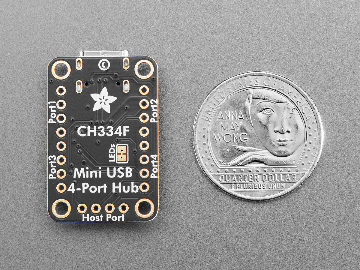 Adafruit CH334F Mini 4‑Port USB‑Hub‑Breakout