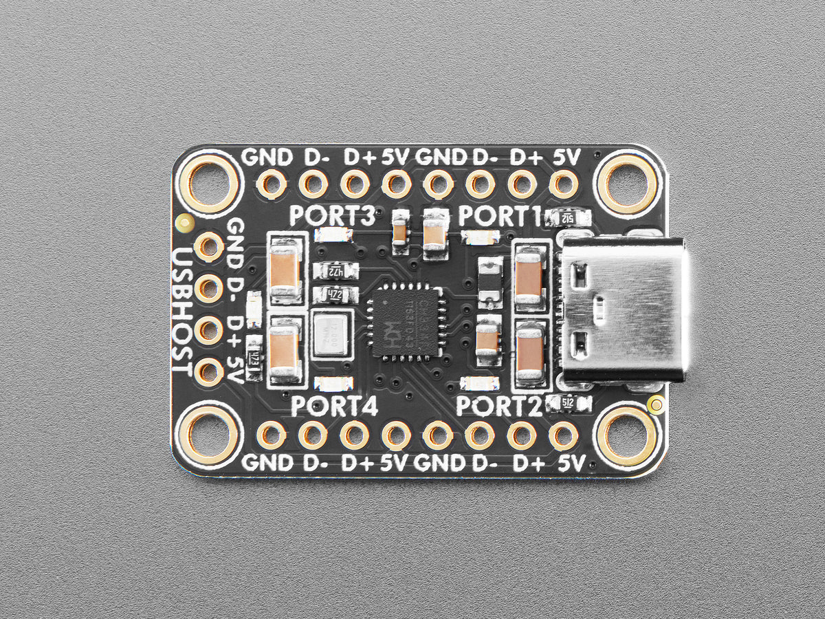 Adafruit CH334F Mini 4‑Port USB‑Hub‑Breakout