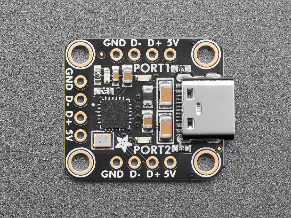 Adafruit CH334F Mini 2‑Port USB‑Hub Breakout‑Platine, 5999