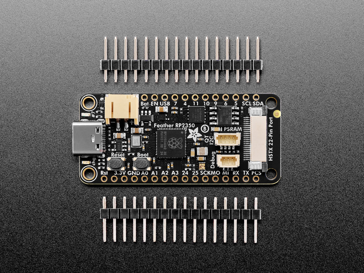 Adafruit Feather RP2350 mit HSTX-Anschluss und 8 MB PSRAM, 6130