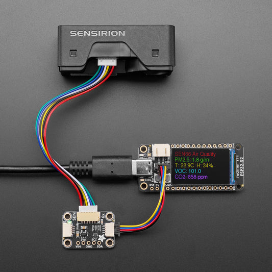 Adafruit SEN6x Breakout für Sensirion SEN66 – STEMMA QT / Qwiic, 6331