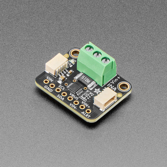 Hier die Übersetzung:

Adafruit INA237 85 V 10 A 16-Bit Sensor zur Strom-, Spannungs- und Leistungsüberwachung (Gleichstrom) – STEMMA QT, 6340