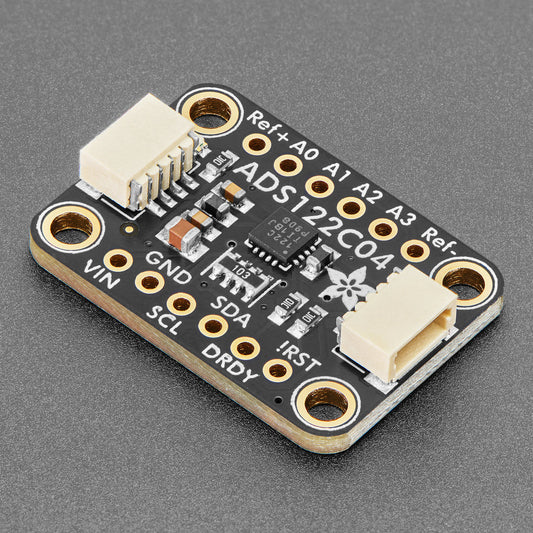 Adafruit ADS122C04 24-Bit Analog‑Digital‑Wandler (ADC) – 4‑Kanal, 2 kS/s – STEMMA QT / Qwiic, 6432