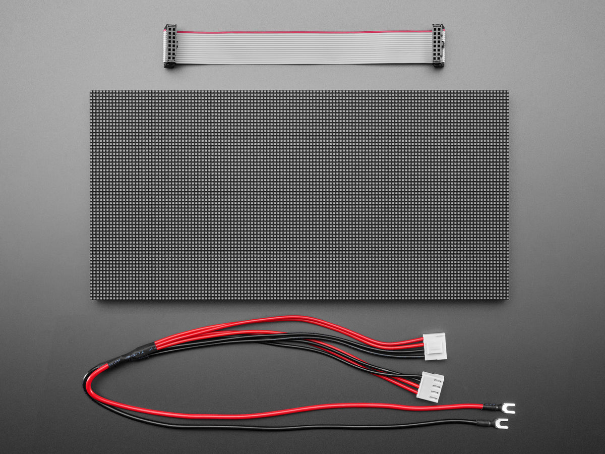 128×64 RGB-LED-Matrix-Panel – 2 mm Pixelabstand, 6484
