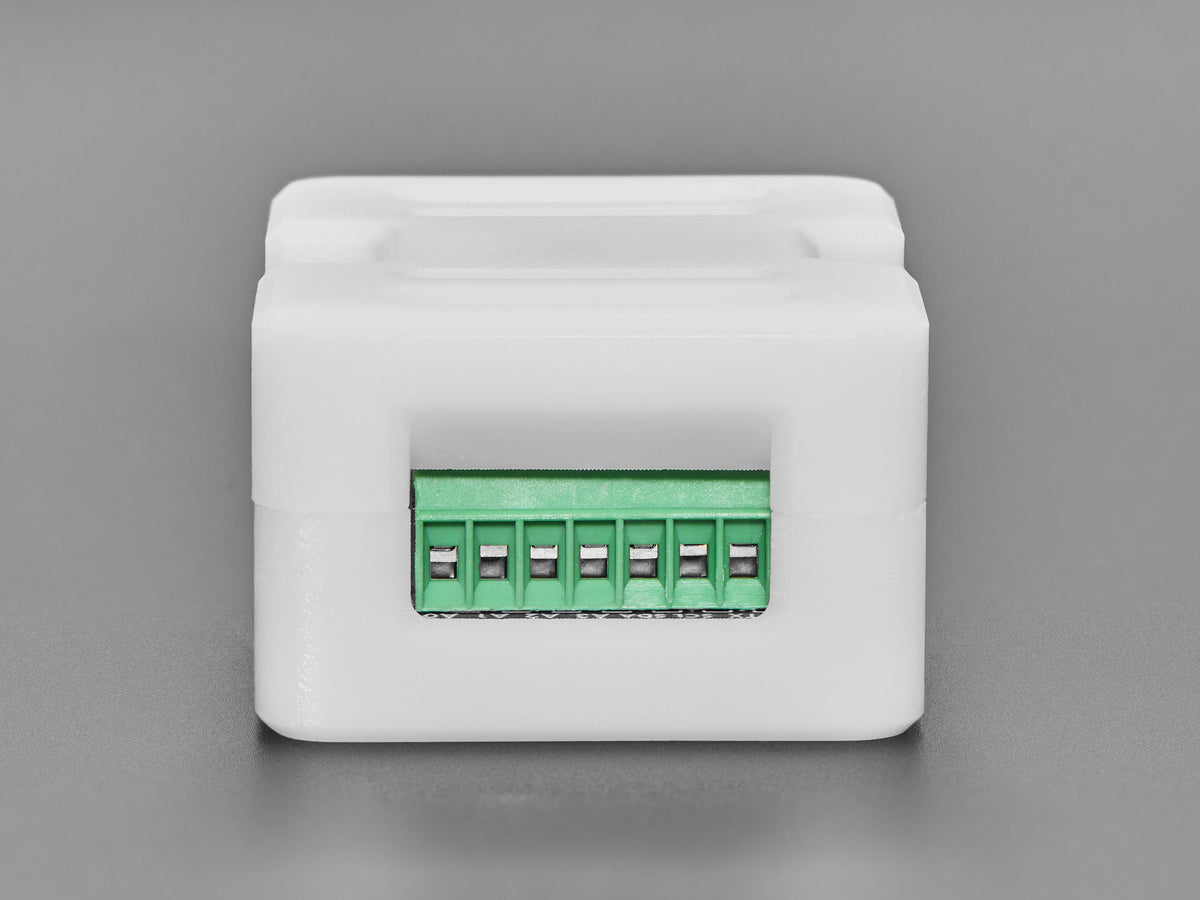 Gern: Aufsteckgehäuse für das Adafruit Terminal Block BFF Add-On, 6505