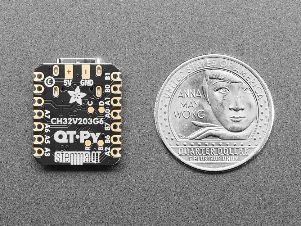 Adafruit QT Py CH32V203 Dev Board mit STEMMA QT, 5996