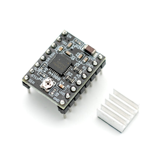 A4988 Schrittmotor-Treiber-Modul mit Kühlkörper